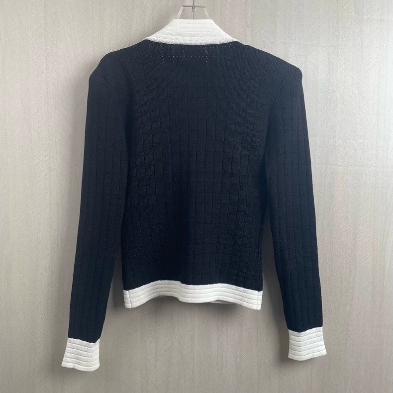 Balmain Balmain Knitted Jacket with Zipper Details Size S / US 4 / IT 40 - 2 Thumbnail