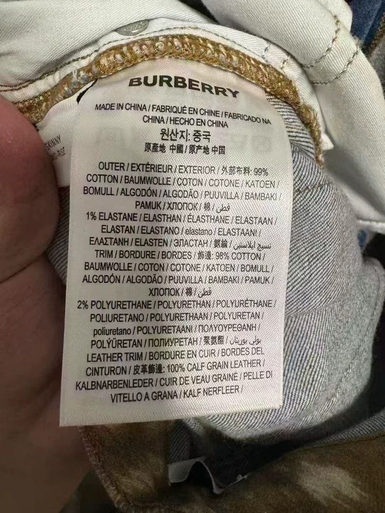 Burberry Burberry Denim Jeans Size W25 Very New Size 25" / US 0 / IT 36 - 4 Thumbnail