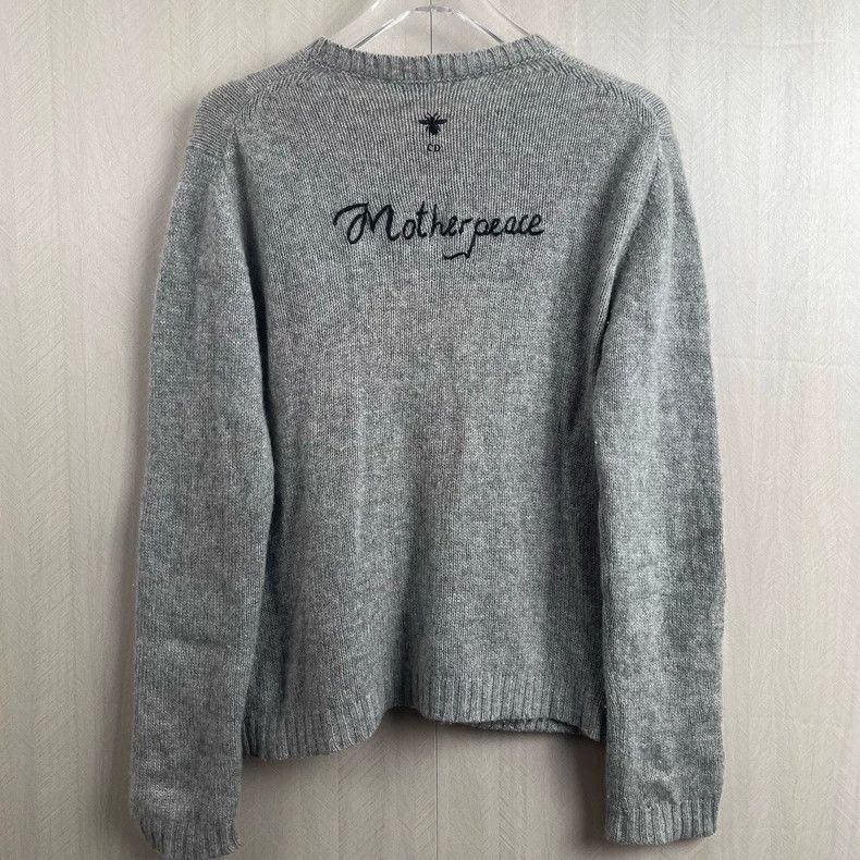 Dior Christian Dior Star Wool Sweater Top Size S / US 4 / IT 40 - 2 Thumbnail