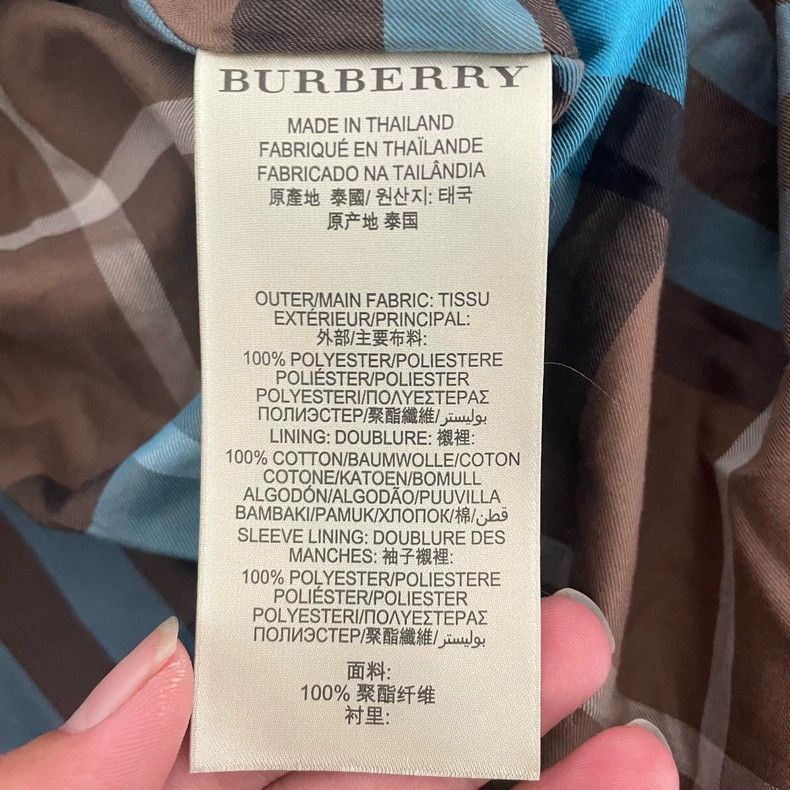Burberry Burberry Khaki Single-Breasted Trench Coat Size L / US 10 / IT 46 - 3 Thumbnail