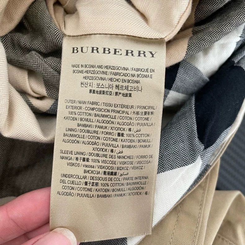 Burberry Burberry Classic Mid-Length Trench Coat Size L / US 10 / IT 46 - 3 Thumbnail
