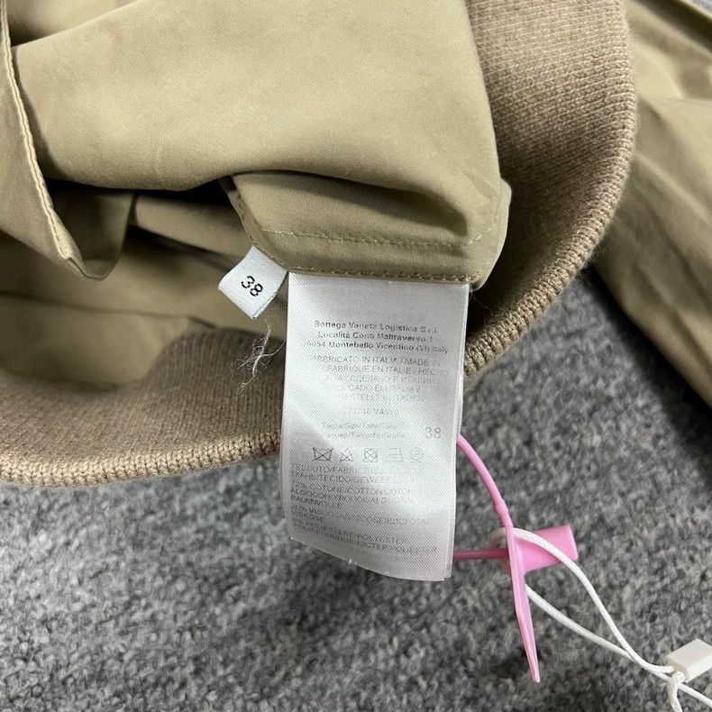 Bottega Veneta Bottega Veneta Crop Khaki Jacket Size M / US 6-8 / IT 42-44 - 8 Thumbnail