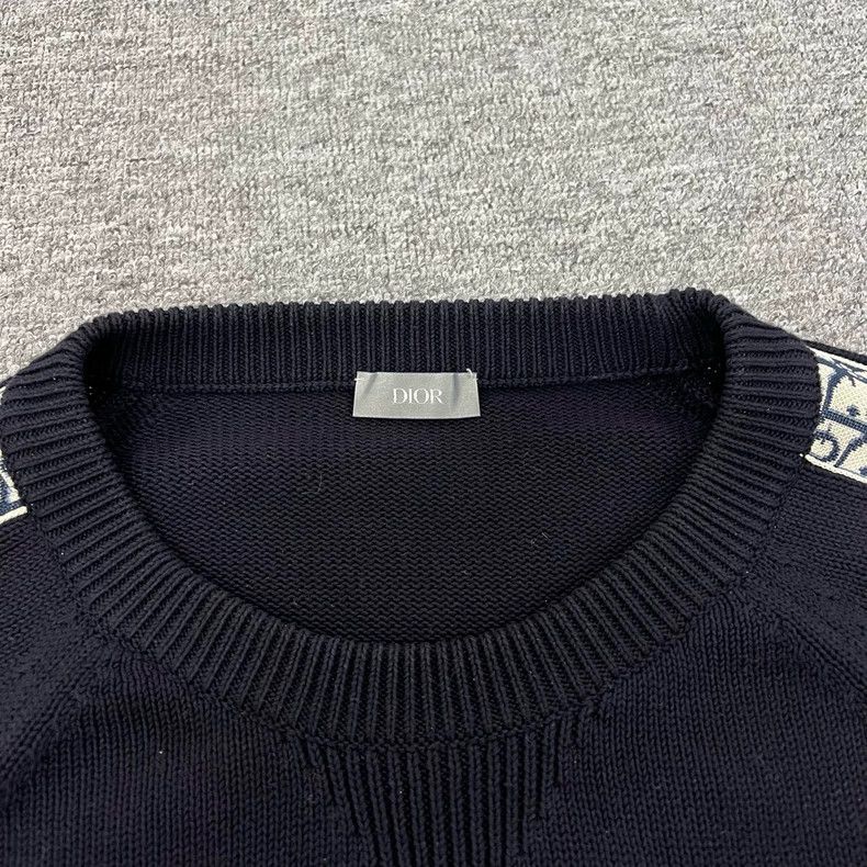 Dior Dior Knitted Sweater with Logo Stripes Size XXL / US 16-18 / IT 52-54 - 5 Thumbnail
