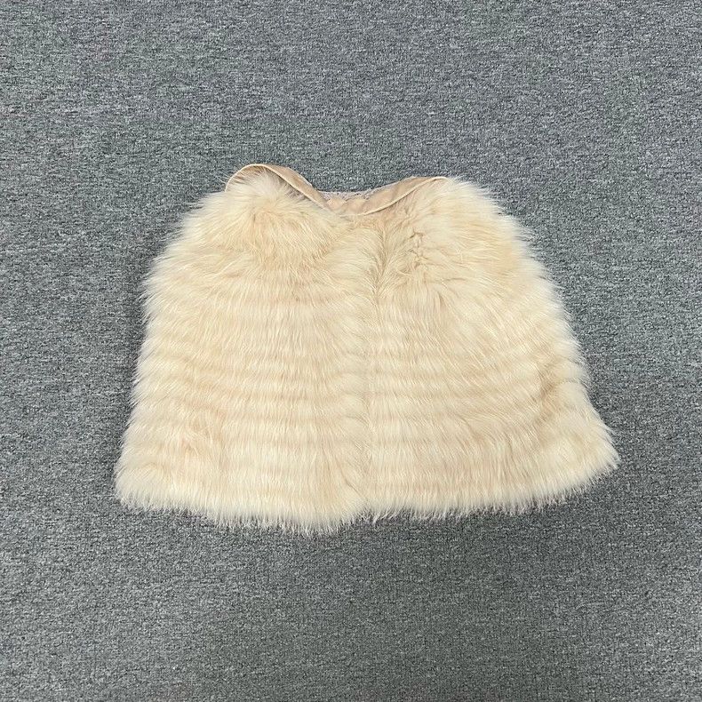 Fendi Fendi Fox Fur Cape with Silk Collar Size M / US 6-8 / IT 42-44 - 2 Thumbnail