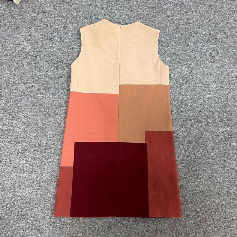 Dior Dior Color Block Sleeveless Dress Size 34 Size XS / US 0-2 / IT 36-38 - 2 Thumbnail