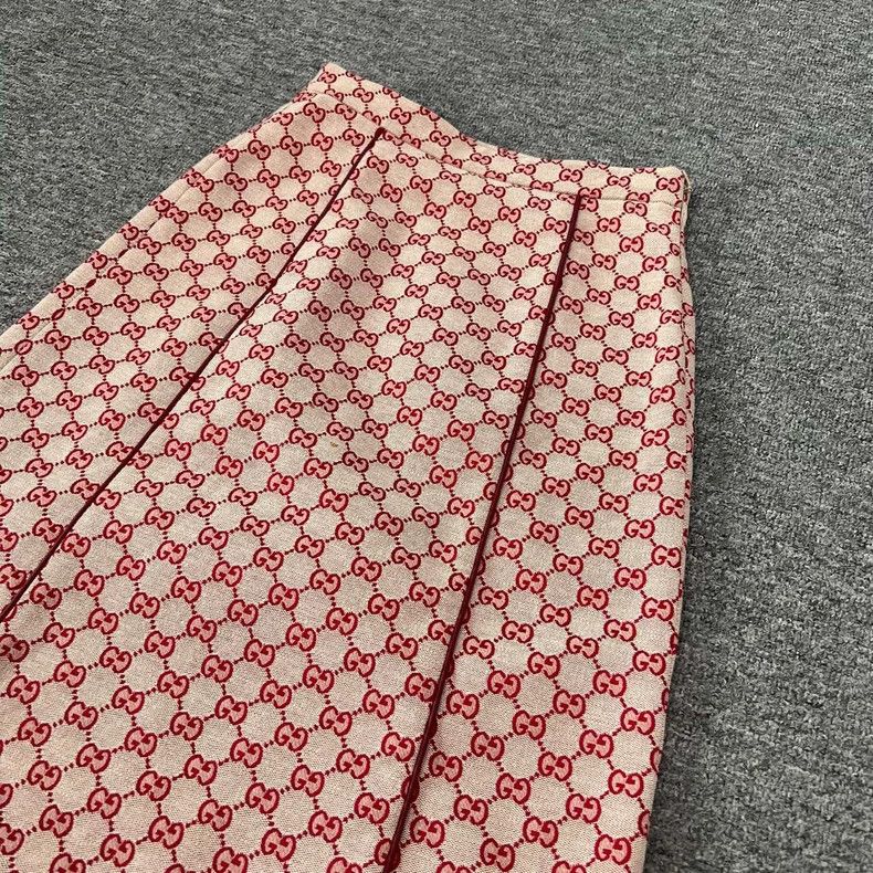 Gucci Gucci Double G Print Skirt, Size 38 Size 38" / US 16 / IT 52 - 4 Thumbnail
