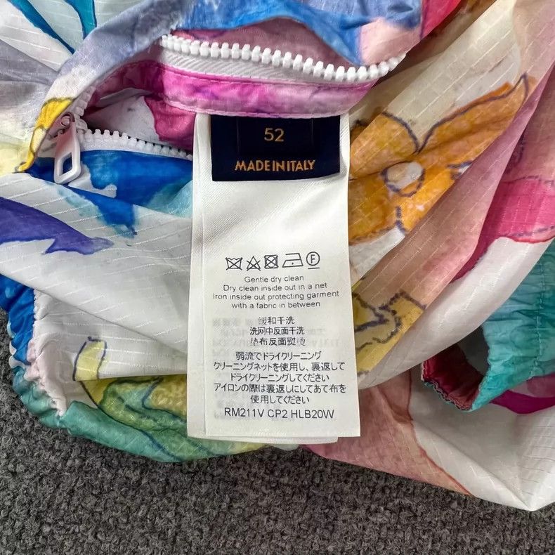 Louis Vuitton Louis Vuitton Colorful Watercolor Windbreaker Jacket Size XL / US 12-14 / IT 48-50 - 7 Thumbnail