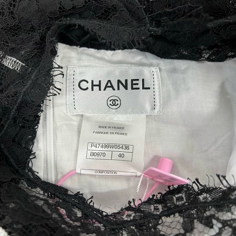 Chanel Chanel Lace Dress from Ginza Collection Size M / US 6-8 / IT 42-44 - 5 Thumbnail