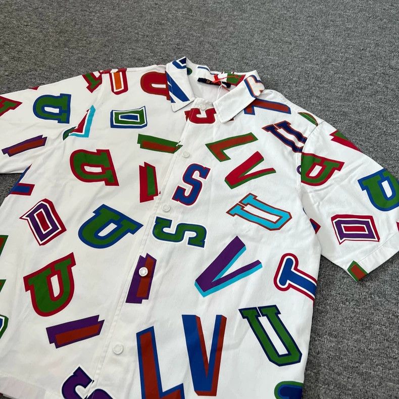 Louis Vuitton Louis Vuitton NBA Printed Short Sleeve Shirt Size XL / US 12-14 / IT 48-50 - 3 Thumbnail