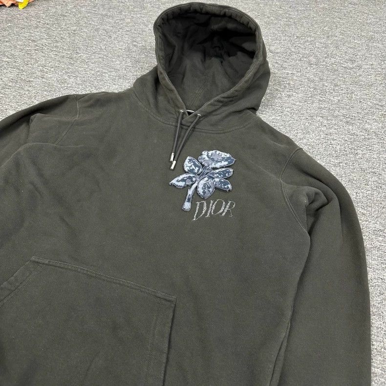 Dior Dior Floral Logo Hoodie for Everyone Size S / US 4 / IT 40 - 3 Thumbnail