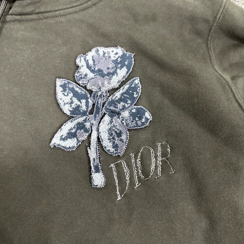 Dior Dior Floral Logo Hoodie for Everyone Size S / US 4 / IT 40 - 4 Thumbnail