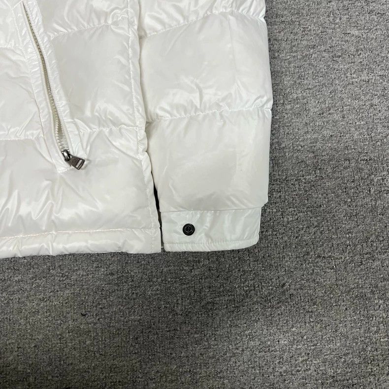 Moncler Moncler Maya White Down Jacket Size M / US 6-8 / IT 42-44 - 5 Thumbnail