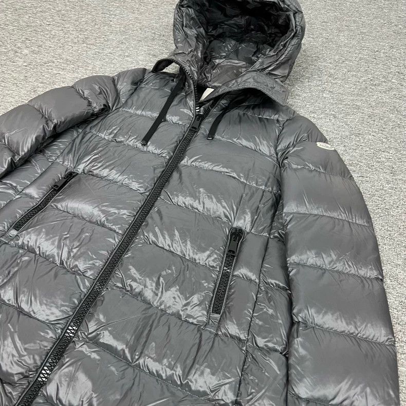 Moncler Moncler Gray Long Padded Coat Size Zero Size XS / US 0-2 / IT 36-38 - 4 Thumbnail