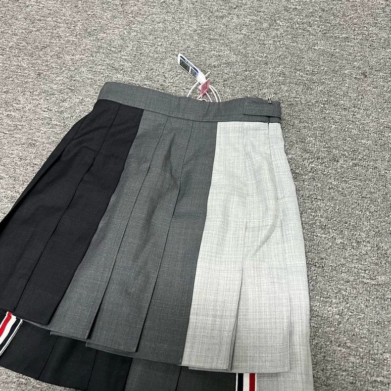 Thom Browne Thom Browne Colorblock Pleated Skirt Size 36 Size 36" / US 14 / IT 50 - 3 Thumbnail