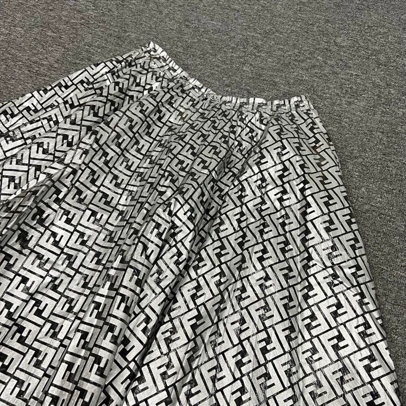 Fendi Fendi Limited Edition Double F Print Skirt Size 38" / US 16 / IT 52 - 3 Thumbnail