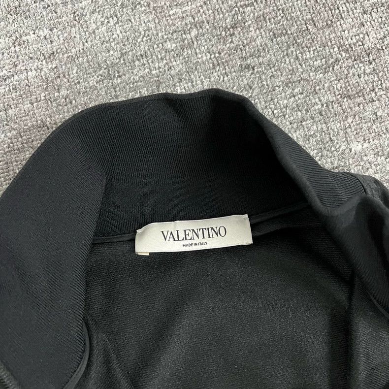 Valentino Valentino Logo Long Dress in Black Size S / US 4 / IT 40 - 6 Thumbnail