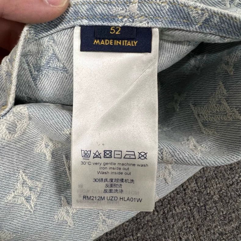 Louis Vuitton Louis Vuitton NBA Collaboration Denim Jacket Size XL / US 12-14 / IT 48-50 - 8 Thumbnail