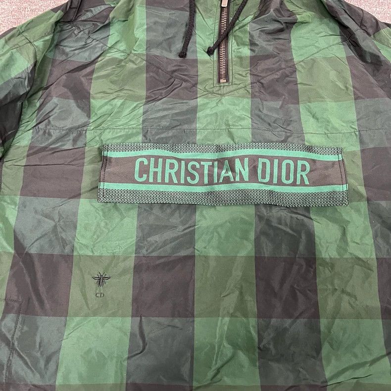 Dior Dior Plaid Hooded Windbreaker Jacket Size S / US 4 / IT 40 - 4 Thumbnail