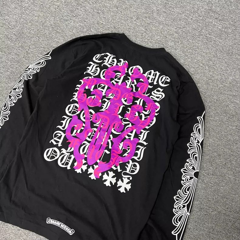 Chrome Hearts Chrome Hearts Long Sleeve T-Shirt with Design Size L / US 10 / IT 46 - 3 Thumbnail