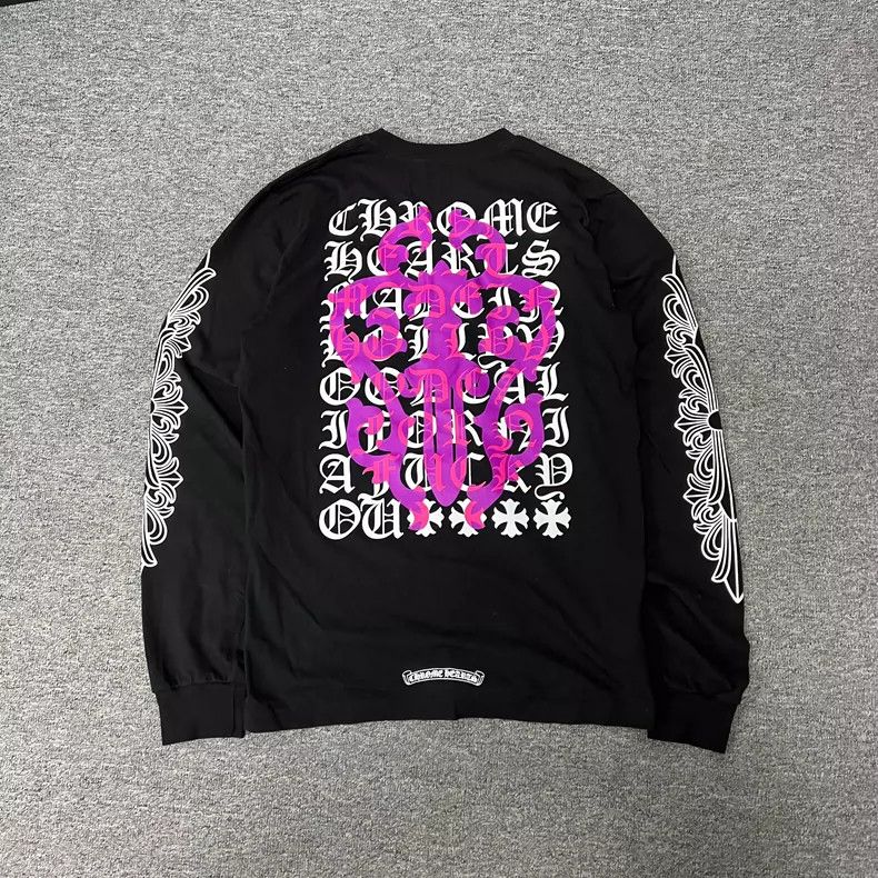 Chrome Hearts Chrome Hearts Long Sleeve T-Shirt with Design Size L / US 10 / IT 46 - 2 Thumbnail