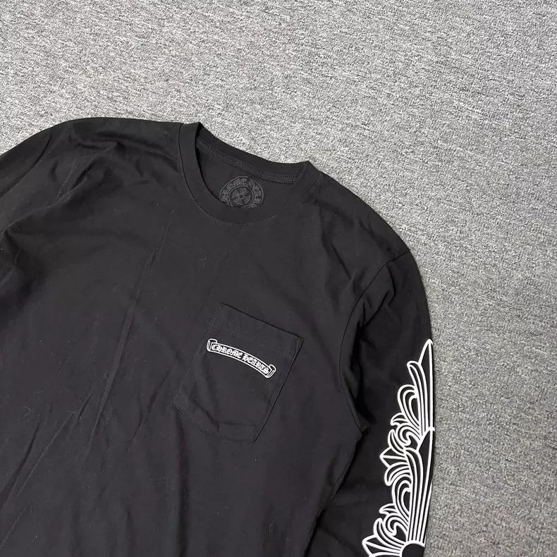 Chrome Hearts Chrome Hearts Long Sleeve T-Shirt with Design Size L / US 10 / IT 46 - 4 Thumbnail