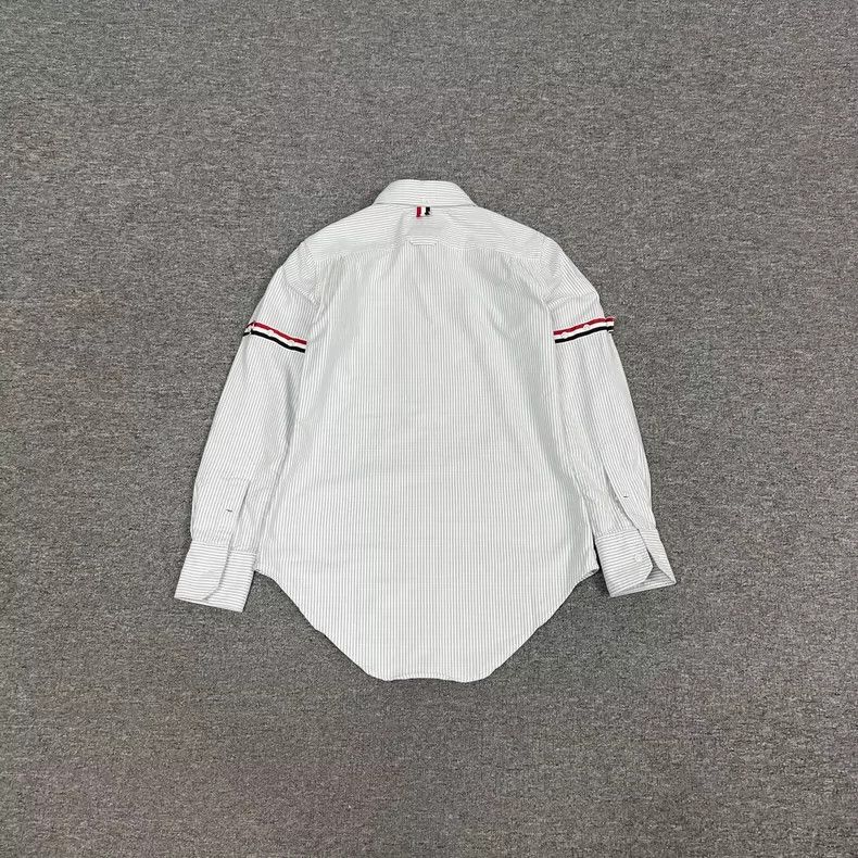 Thom Browne Thom Browne Striped Long Sleeve Shirt Size M / US 6-8 / IT 42-44 - 2 Thumbnail