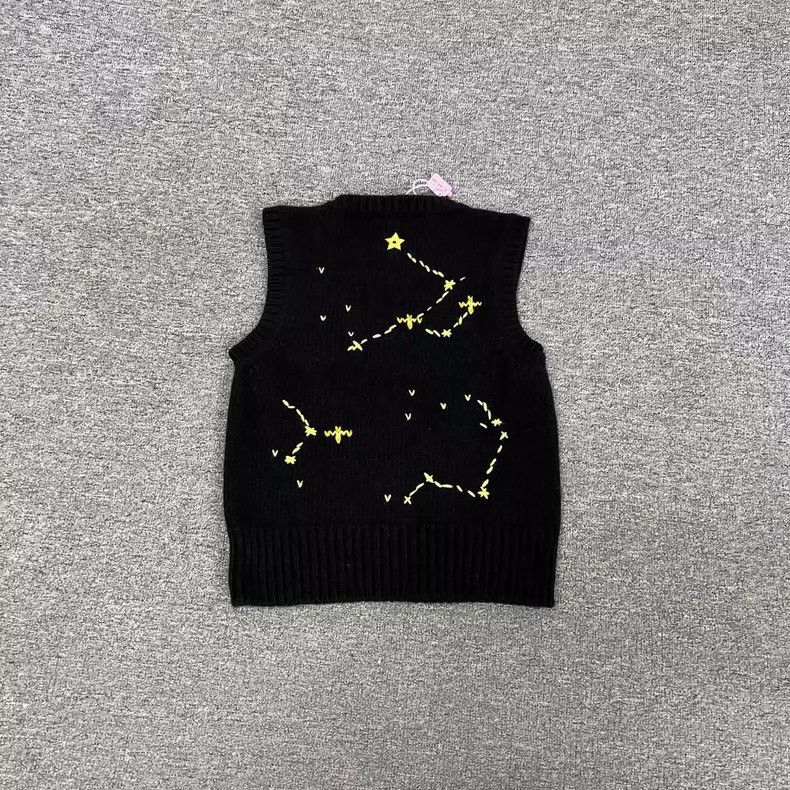 Dior Dior Aries Knitted Vest with Embroidery Size M / US 6-8 / IT 42-44 - 2 Thumbnail