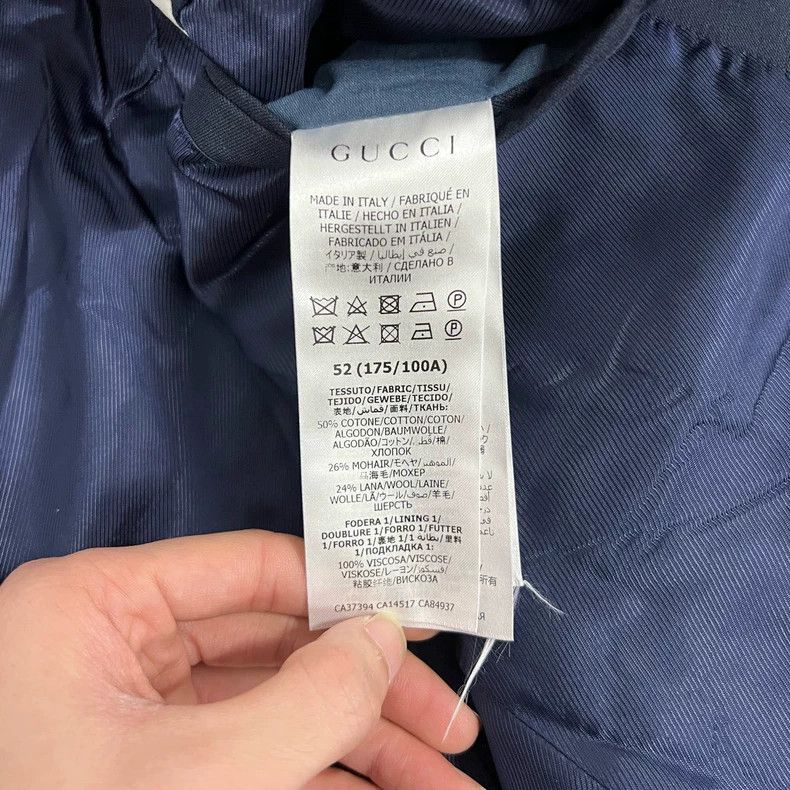 Gucci Gucci Logo Blazer with Classic Style Size XL / US 12-14 / IT 48-50 - 6 Thumbnail
