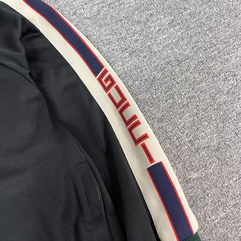 Gucci Gucci Classic Striped Zip Jacket for Men Size XS / US 0-2 / IT 36-38 - 4 Thumbnail