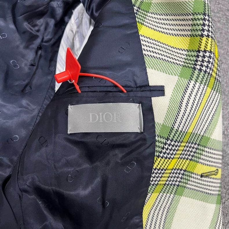 Dior Dior Plaid Jacket Unisex Size 46 Size L / US 10 / IT 46 - 5 Thumbnail