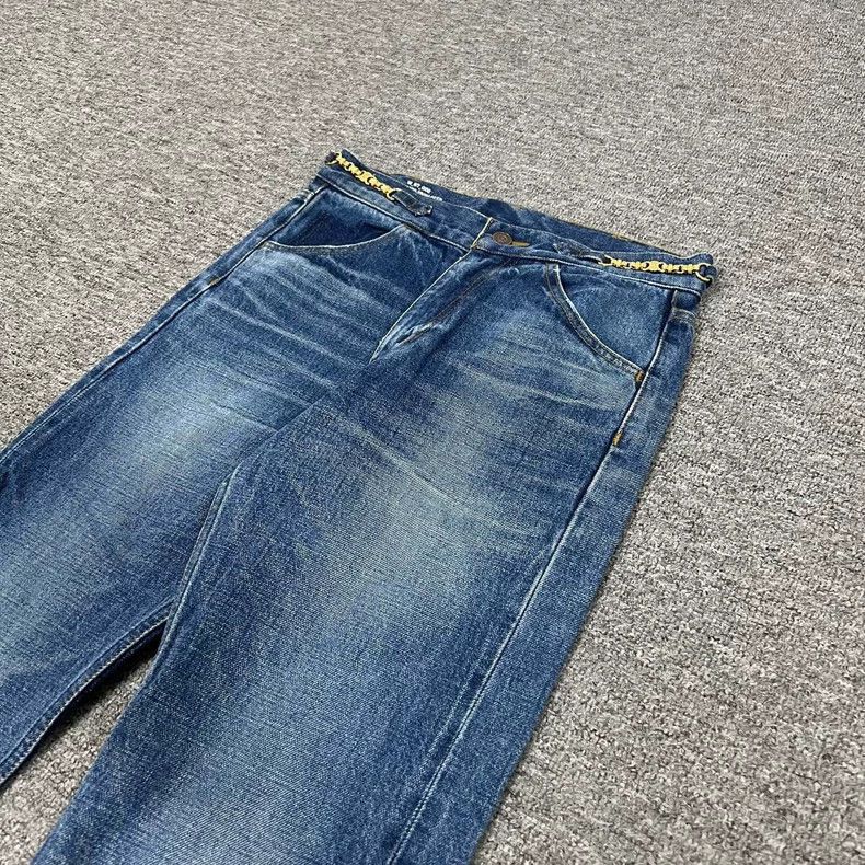 Celine Celine Metal Chain Wide Leg Jeans Size 27 Size 27" / US 4 / IT 40 - 3 Thumbnail
