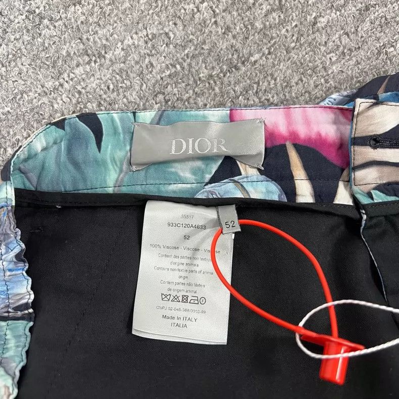 Dior Dior Floral Summer Shorts Collaboration Size 42" / US 20 - 4 Thumbnail