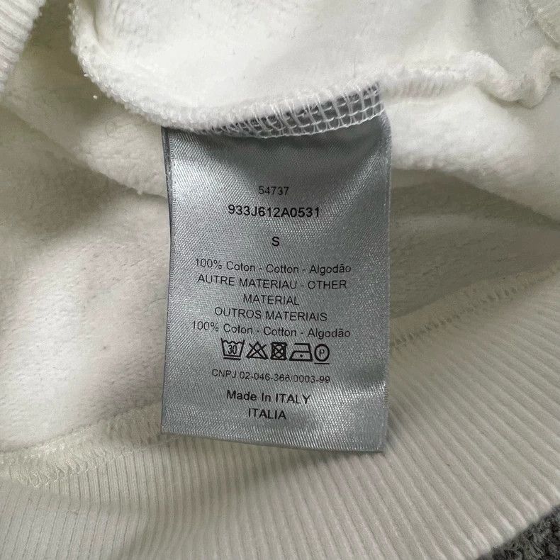 Dior Dior Kaws White Sweater with Bee Logo Size S / US 4 / IT 40 - 7 Thumbnail