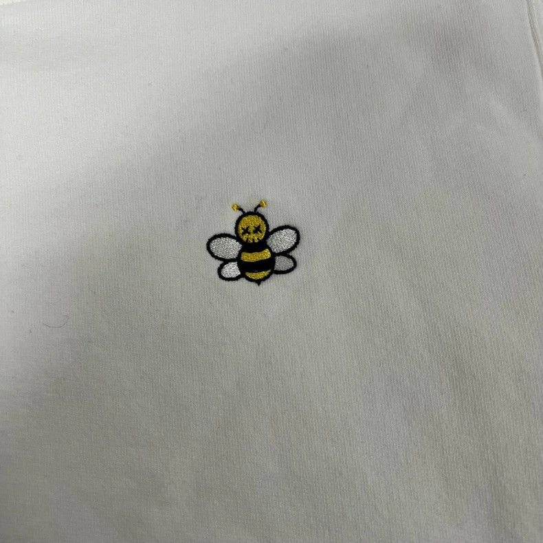 Dior Dior Kaws White Sweater with Bee Logo Size S / US 4 / IT 40 - 4 Thumbnail