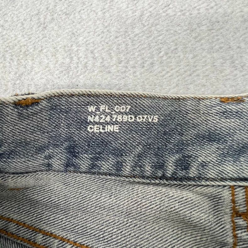 Celine Celine Water Wash Denim Pants Size 27 Size 27" / US 4 / IT 40 - 5 Thumbnail