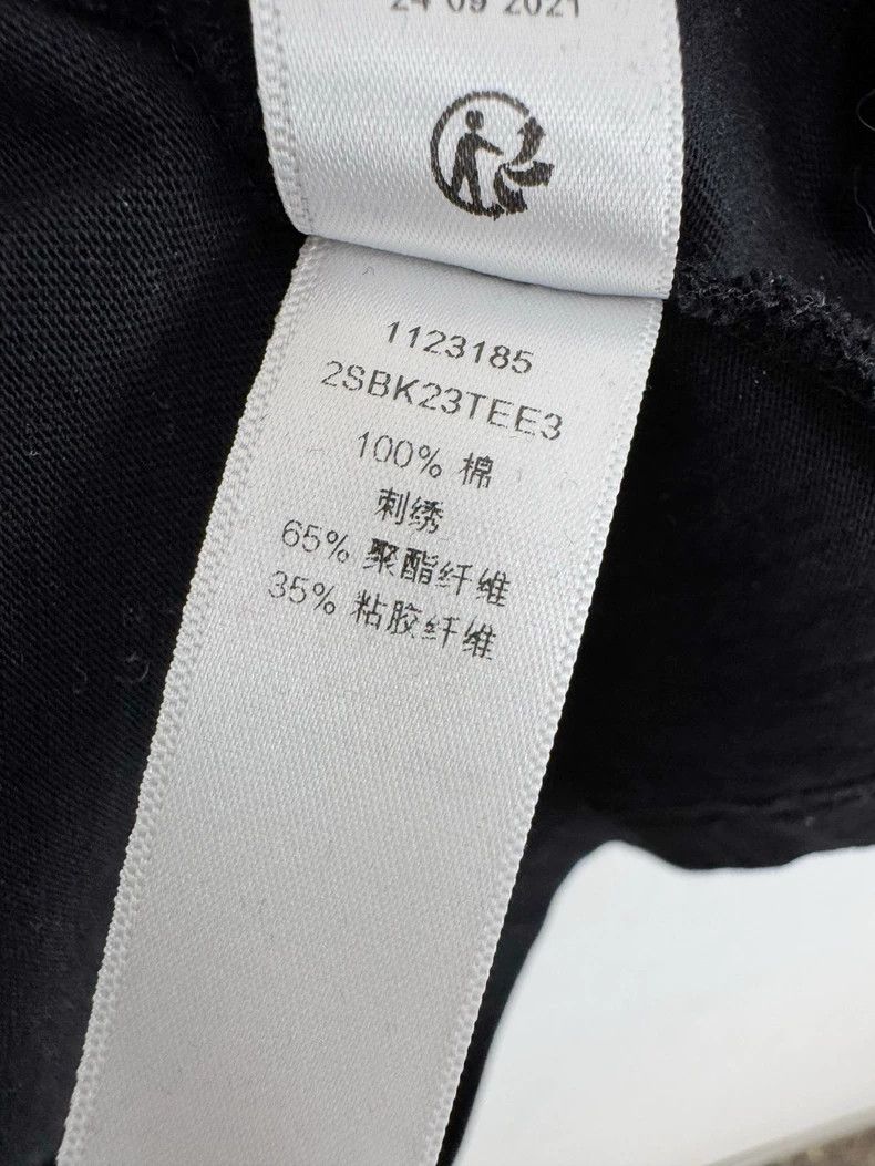Dior Dior Short Sleeve Top with Logo Size S / US 4 / IT 40 - 3 Thumbnail