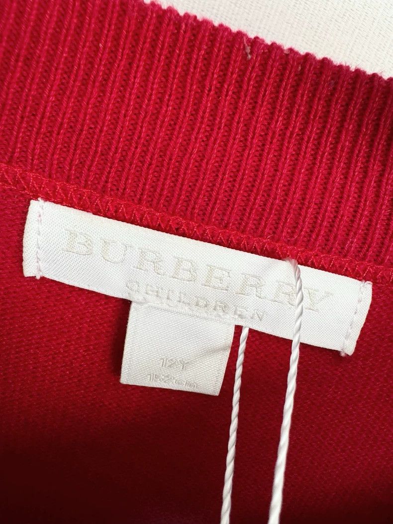 Burberry Burberry Knitted Sweater Red Size XS/S Size XS / US 0-2 / IT 36-38 - 3 Thumbnail