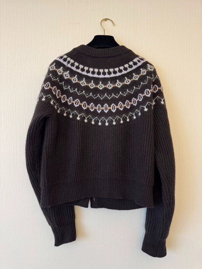 KHAITE Khaite Sweater with Unique Snowflake Design Size S / US 4 / IT 40 - 2 Thumbnail