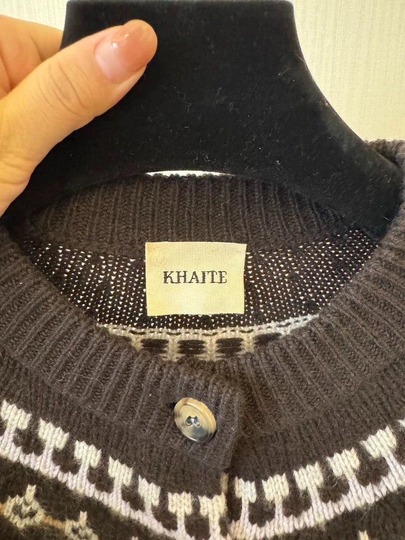 KHAITE Khaite Sweater with Unique Snowflake Design Size S / US 4 / IT 40 - 3 Thumbnail