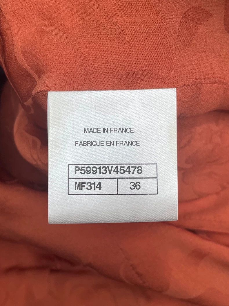 Chanel Chanel Misty Forest Red Jacket Size S / US 4 / IT 40 - 7 Thumbnail