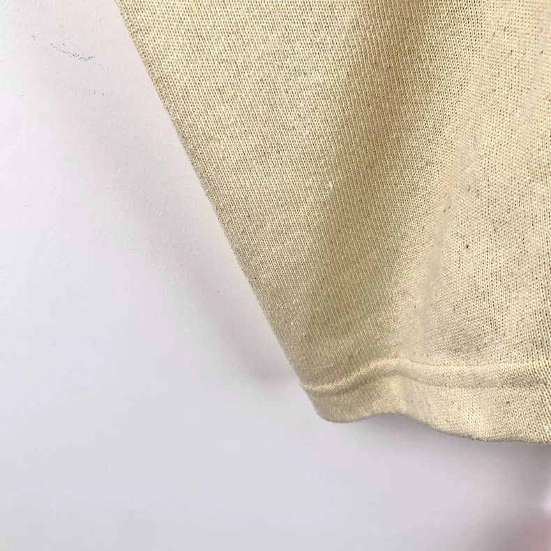Bottega Veneta Bottega Veneta Beige Cotton Short Sleeve T-Shirt Size M / US 6-8 / IT 42-44 - 4 Thumbnail