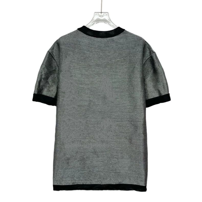 Balmain Balmain Gray Logo Short Sleeve T-Shirt Size M / US 6-8 / IT 42-44 - 2 Thumbnail
