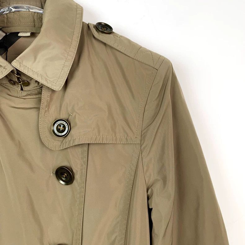Burberry Burberry Khaki Double-Breasted Trench Coat Size S / US 4 / IT 40 - 3 Thumbnail