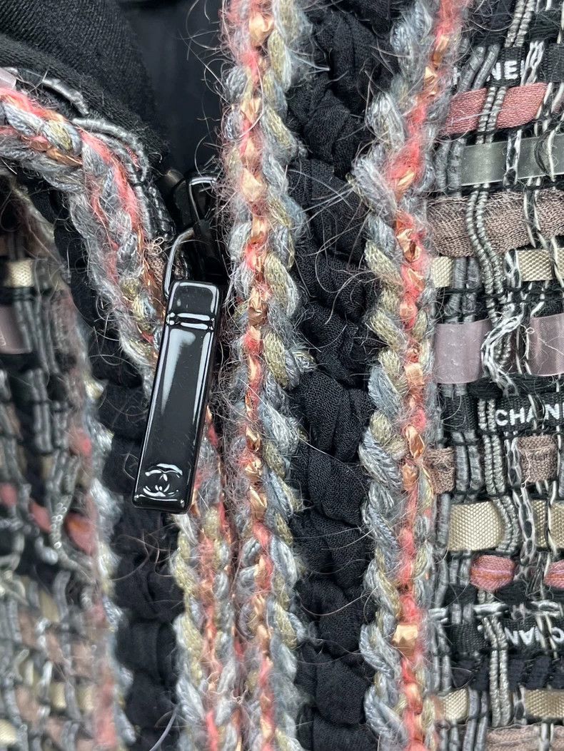 Chanel Chanel Gradient Weave Jacket from Hamburg Collection Size S / US 4 / IT 40 - 5 Thumbnail