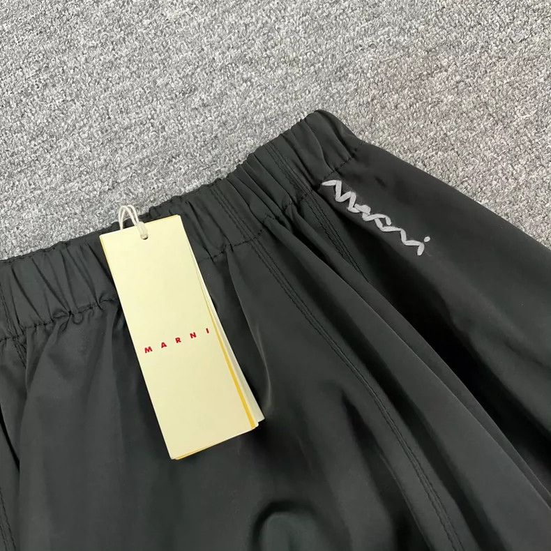 Marni Marni Embroidered Logo Half Skirt Size 40" / US 18 - 3 Thumbnail
