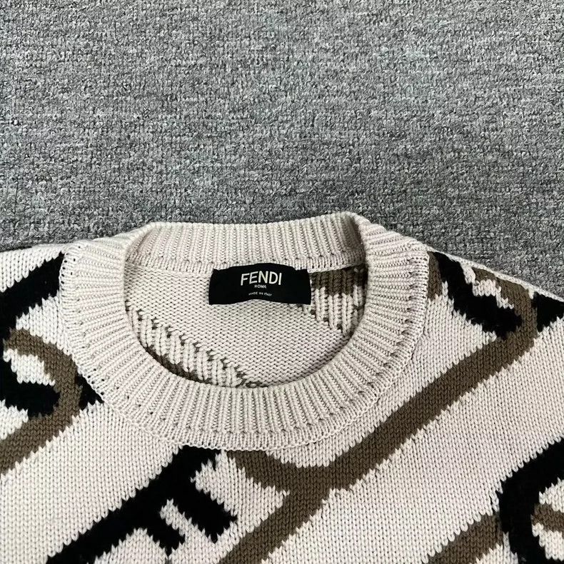 Fendi Fendi Double F Logo Sweater Size XL / US 12-14 / IT 48-50 - 5 Thumbnail
