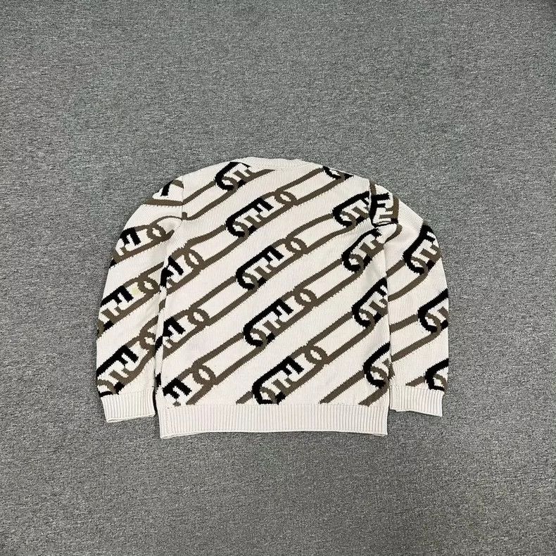 Fendi Fendi Double F Logo Sweater Size XL / US 12-14 / IT 48-50 - 2 Thumbnail