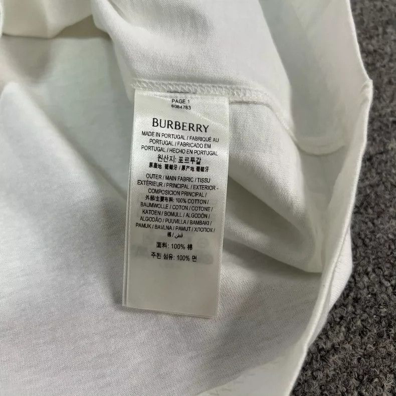 Burberry Burberry Logo Short Sleeve T-Shirt in White Size XXS / US 00 / IT 34 - 6 Thumbnail