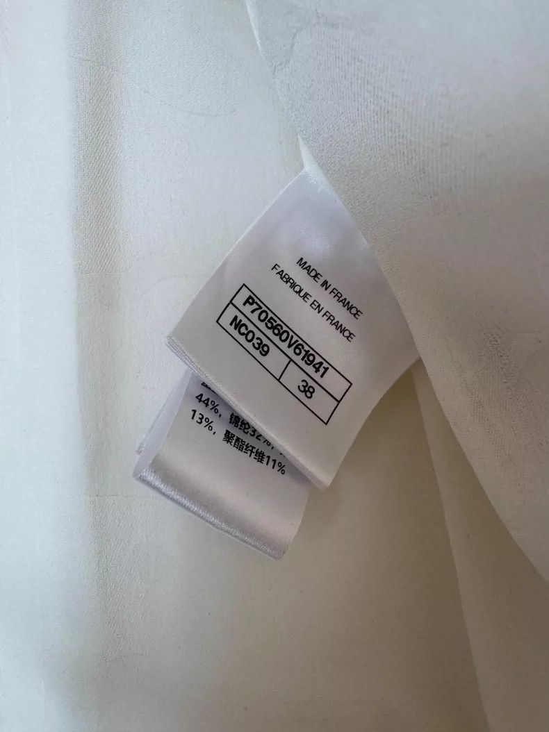 Chanel Chanel White Jacket Size 38 Size M / US 6-8 / IT 42-44 - 5 Thumbnail