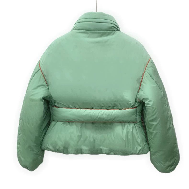 Gucci Gucci x Adidas Green Zip-Up Puffer Jacket Size XS / US 0-2 / IT 36-38 - 2 Thumbnail